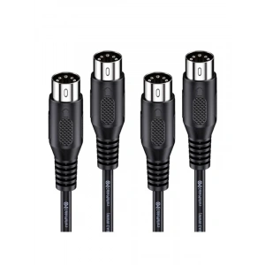 5 Pinli DIN Midi Kablosu, 3 Metre Uzunluğunda