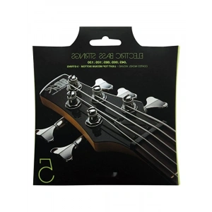 5 Telli Bas Gitar Telleri - Hafif Üst Orta Alt, Gümüş Kaplama