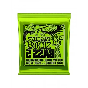 5 Telli Elektrik Gitar Telleri, 45-130 Kalınlık Ölçüsü ile Uzun Süreli Performans