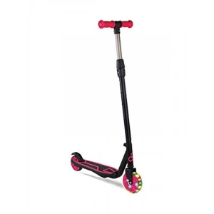 5+ Yaş Işıklı Scooter, Pembe Renk ile Eğlenceli Taşıma Aracı