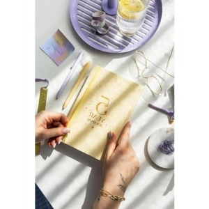 5 Yıllık Süresiz Günlük Ajanda - 13x21 cm, Sarı