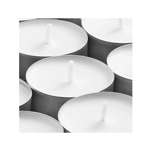 50 Adet Beyaz Tealight Mum Seti