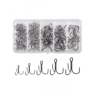 50 Adet Karbon Çelik Olta İğne Seti, Dayanıklı ve Güçlü