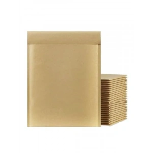 50 Adet Kraft Kaplı Balonlu Zarf - 17x25+5 cm