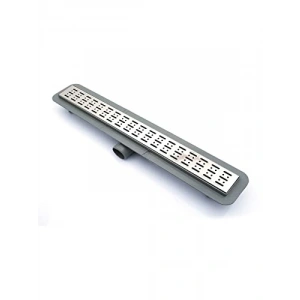 50 cm Uzunluğunda Krom Kapaklı Duş Kanalı Yer Sifonu