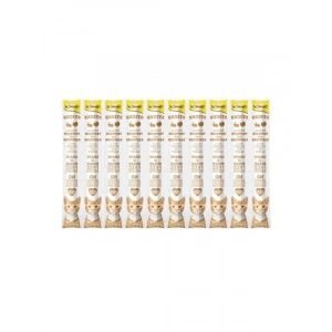50 Gr Hindi-Tavşan Etli Kedi Ödül Çubuğu, 10lu x 2
