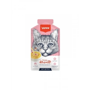 50 Gram Tekli Karidesli Ton Balığı Eti Çorbası, Kedi İçin