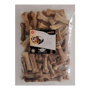 50li Torba Çiğneme Kemiği, 7 cm Naturel Pres Kemik