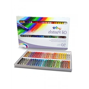 50li Yağlı Pastel Boya Seti, Çok Renkli