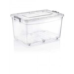 50 lt Tekerlekli Plastik Saklama Kabı