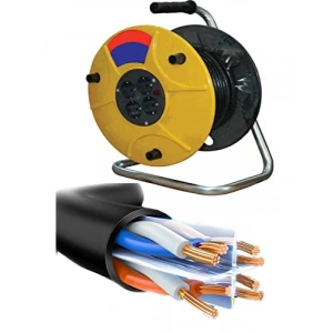 50 Metre Uzatma Kablo - Siyah