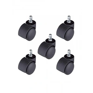 50 mm Pimli Geçmeli Ofis Koltuk Sandalye Tekerleği, 5 Adet