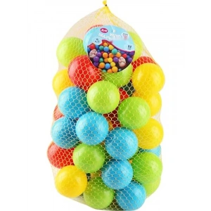 50 Parça Fileli Havuz Topu Seti, 7 cm, Eğlenceli Oyunlar İçin