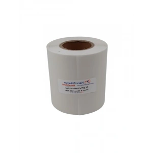 500 Adet Rulo 80x50 mm Şeffaf Noter Fotoğraf Kapatma Etiketi