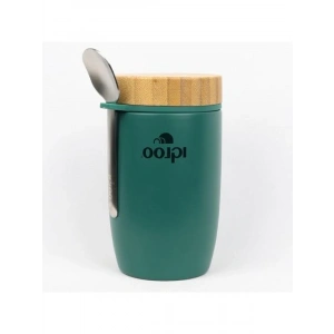 500 ML Kapasiteli Bambu Yemek Termosu, Şık Tasarım ve İyi Isı Yalıtımı