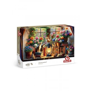500 Parça Bahçesi Temalı Puzzle, Eğlenceli Zeka Geliştirme Aktivitesi