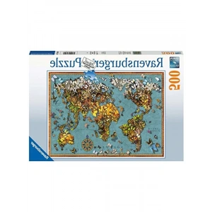 500 Parça Kelebek Temalı Puzzle, Görsel Zeka Geliştirici Oyun