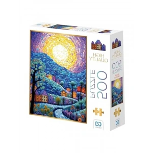 500 Parça Mozaik Puzzle - 2,2mm Kalınlık 33x48cm
