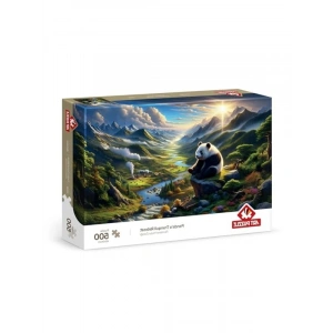 500 Parça Pandanın Huzur Durağı Temalı Eğlenceli Puzzle