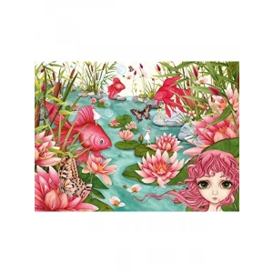 500 Parçalı Kaliteli Puzzle - Minunun Gölü Teması