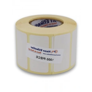 50mm x 25mm Eko Termal Etiket - 1000 Adet
