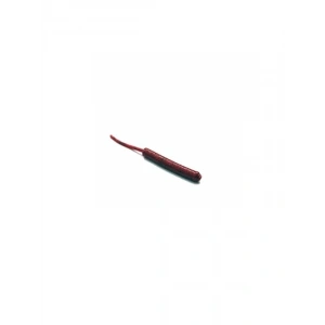 5.2 cm Uzun Silikon Yem, Kanlı Kırmızı Renk, Balık Avı için İdeal