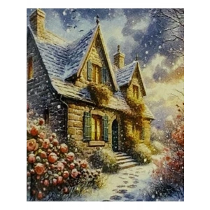 5D Yapışan Boncuk Mozaik Tablo 40x50 cm Şık Tasarım