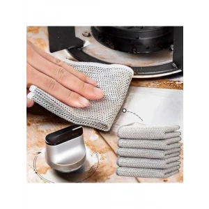 5’li Çizilmez Naylon Tel Bulaşık Bezi Seti