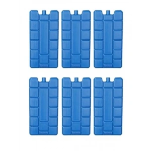 6 Adet 400ml Kapasiteli Jel Sıvılı Termos Buz Aküsü