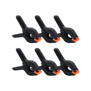 6 Adet Yaylı Kelepçe Seti, 4 İnç Sıkıştırma için