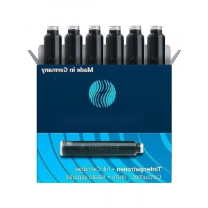 6lı Siyah Dolmakalem Mürekkep Kartuşu