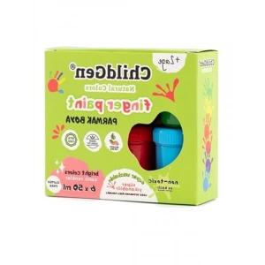6lı Yıkanabilir Parmak Boya Seti, 50gr Her Bir Tüp