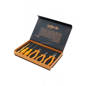 6 Parça Profesyonel El Aletleri Seti, Ergonomik Tasarım, Kutulu