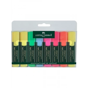 6 Renkli Fosforlu Kalem Seti, 6+2 Li Poşet