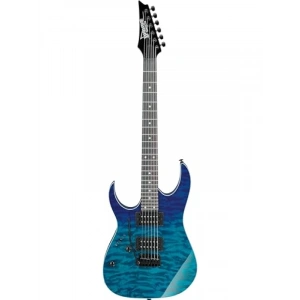 6 Tellli Elektro Gitar - Siyah/Mavi