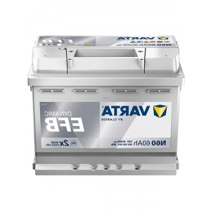 60 Ah 640 CCA EFB Akü, Varta Blue Dynamic, Yüksek Güç ve Performans