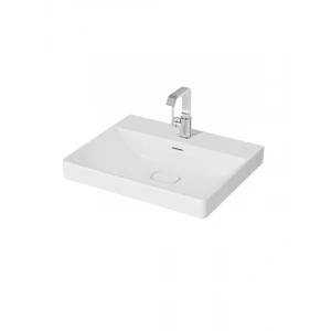 60 cm Beyaz Çanak Lavabo - Tek Armatür Delikli