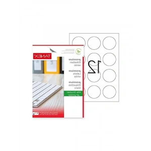 60 mm Laser Etiket, 100 Adet, Çeşitli Kullanımlar İçin