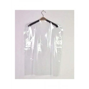 60x90 cm Şeffaf Elbise Koruma Kılıfı, 20 Adet Set