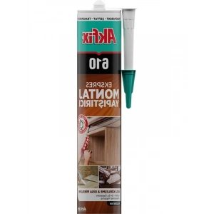 610 Express PU Montaj Yapıştırıcı, Şeffaf ve Çok Amaçlı