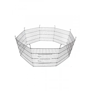 61x91 cm Ebatlarında Kedi ve Köpekler İçin Panel Çit (8 Parça)