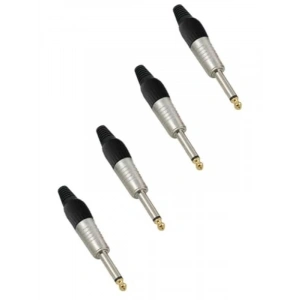 6.35MM Mono Jack Gitar Jack Erkek Jak (4 ADET)