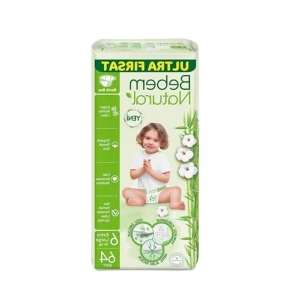 64lü Natural Bebek Bezi, Yumuşak ve Emici