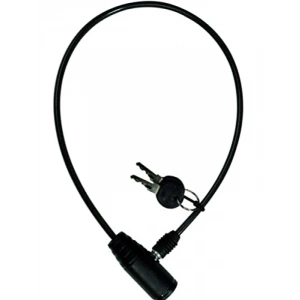 65 cm Çelik Halatlı Anahtarlı Bisiklet Kilidi