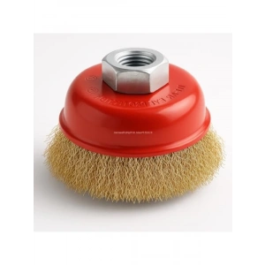 65 mm Çelik Tel Pas Çanak Fırça - Endüstriyel Kalite