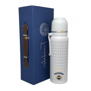 650ml Paslanmaz Çelik Termos - Beyaz