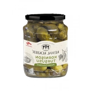 680 gr Cam Kavanozda Kornişon Turşu No:2