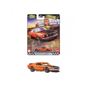 69 FORD MUSTANG BOSS 302 Diecast Model Araç, Hot Wheels