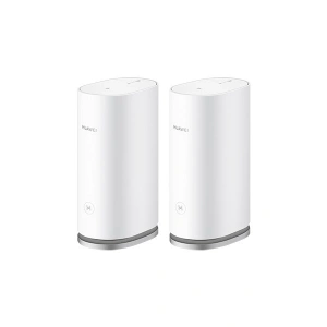 Huawei Wi-Fi Mesh 3 (2-Pack) , AX3000 , 400 M²ye Kadar Kapsam , 3*10/100/1000MBPS Ports, Harmonyos Mesh+ , NFC 1.0 （Huawei Share)