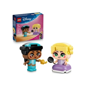 LEGO® ǀ Disney Princess Mini Yasemin ve Rapunzel 43303 - 5 Yaş ve Üzeri Çocuklar için Yaratıcı Oyuncak Yapım Seti (59 Parça)